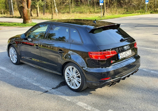 Audi S3 cena 155000 przebieg: 49200, rok produkcji 2018 z Myślenice małe 529